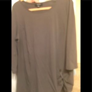 Christina Erlich top gray L